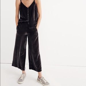Madewell velour pant